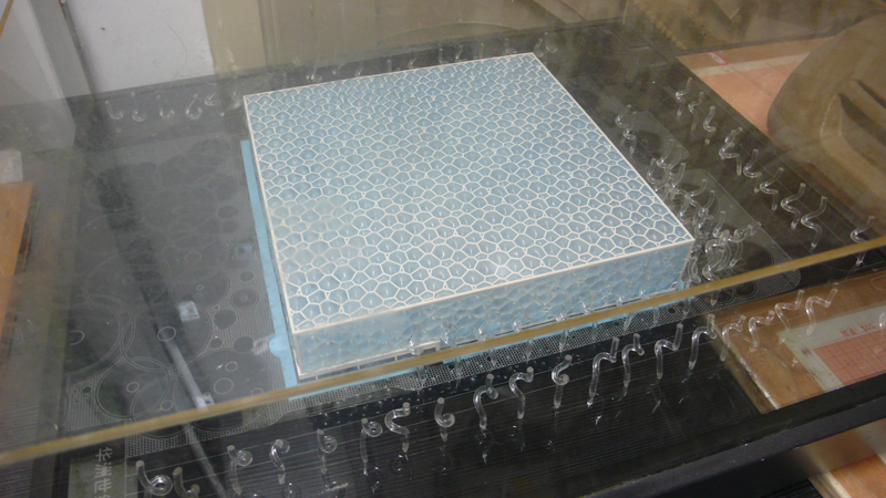 Model water cube